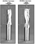 Фрезы спиральные для чистовой и черновой обработки для работы с твердыми материалами Серия 502