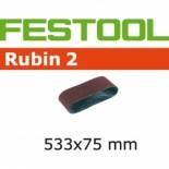 Festool Шлифовальная лента L533X 75-P40 RU2/10 Rubin 2