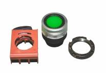 Кнопка панели управления пресса ORMA, зеленая (без лампочки)