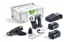 Festool Аккумуляторный строительный шуруповёрт DWC 18-4500 Li 5,2-Plus: DURADRIVE