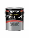 Финишное покрытие для дерева MINWAX Fast-Drying Polyurethane Глянцевое 3.785мл 