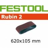 Festool Шлифовальная лента L620X105-P60 RU2/10 Rubin 2